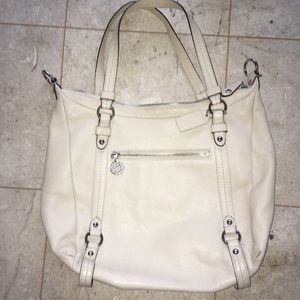 Coach Cream Authentic Purse